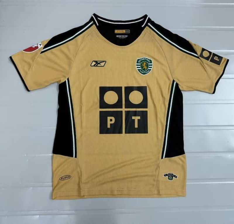AAA Quality Sporting Lisbon 2003/04 Away Retro Soccer Jersey