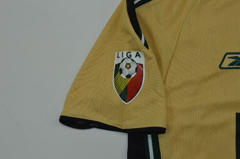 AAA Quality Sporting Lisbon 2003/04 Away Retro Soccer Jersey