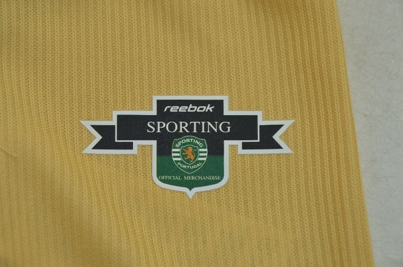AAA Quality Sporting Lisbon 2003/04 Away Retro Soccer Jersey