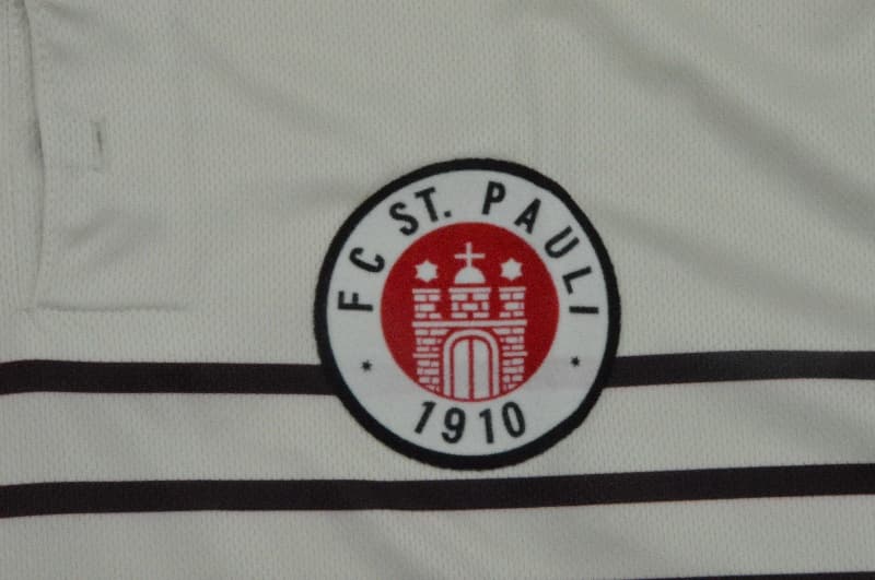 AAA Quality St Pauli 1997/98 Home Retro Long Sleeve Soccer Jersey
