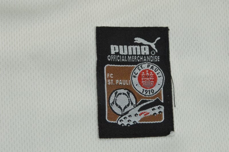 AAA Quality St Pauli 1997/98 Home Retro Long Sleeve Soccer Jersey