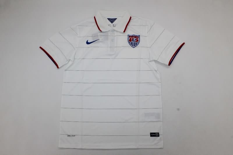 USA Soccer Jersey Home Retro Replica 2014