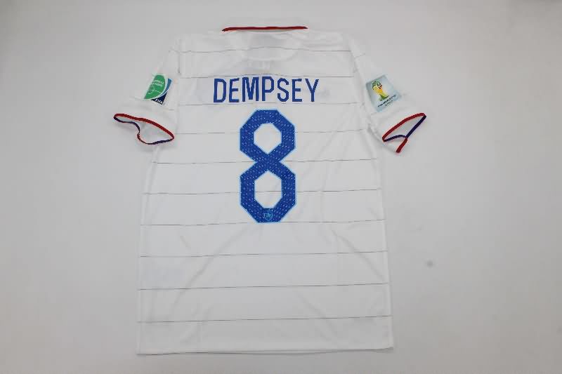 USA Soccer Jersey Home Retro Replica 2014