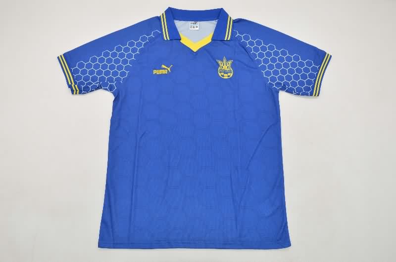 AAA Quality Ukraine 1998 Away Retro Soccer Jersey