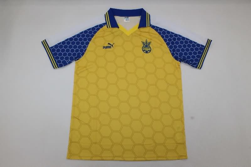 AAA Quality Ukraine 1998 Home Retro Soccer Jersey