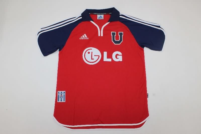 Universidad Chile Soccer Jersey Away Retro Replica 2001/02