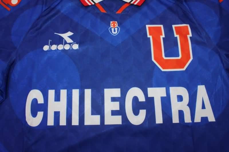 Universidad Chile Soccer Jersey Home Long Sleeve Retro Replica 1996