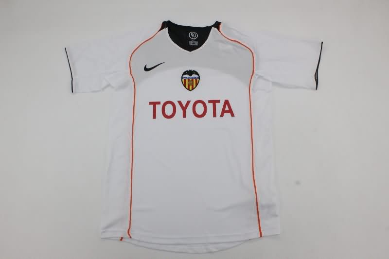 AAA Quality Valencia 2004/05 Home Retro Soccer Jersey