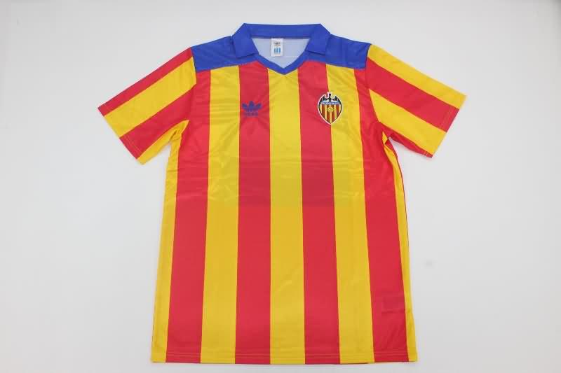 Valencia Soccer Jersey Away Retro Replica 1980/82