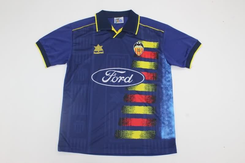 Valencia Soccer Jersey Away Retro Replica 1996/97