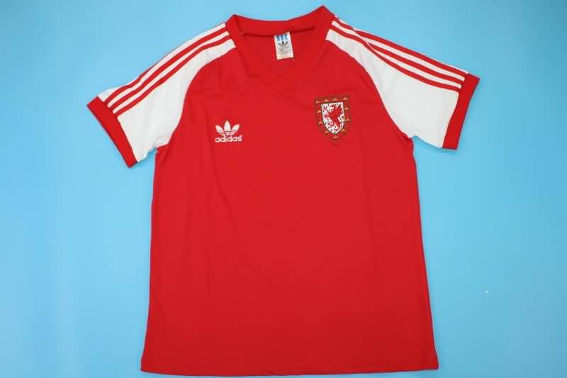 Wales Soccer Jersey Home Retro Replica 1984