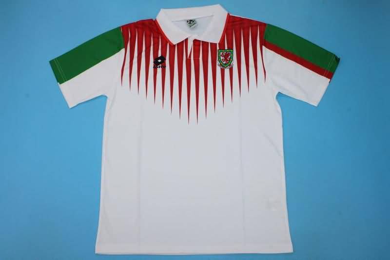 Wales Soccer Jersey Away Retro Replica 1996