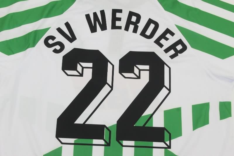 Werder Bremen Soccer Jersey Home Retro Replica 1994/95
