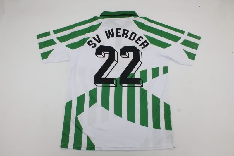 Werder Bremen Soccer Jersey Home Retro Replica 1994/95