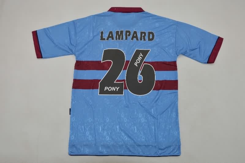 West Ham Soccer Jersey Away Retro Replica 1995/97