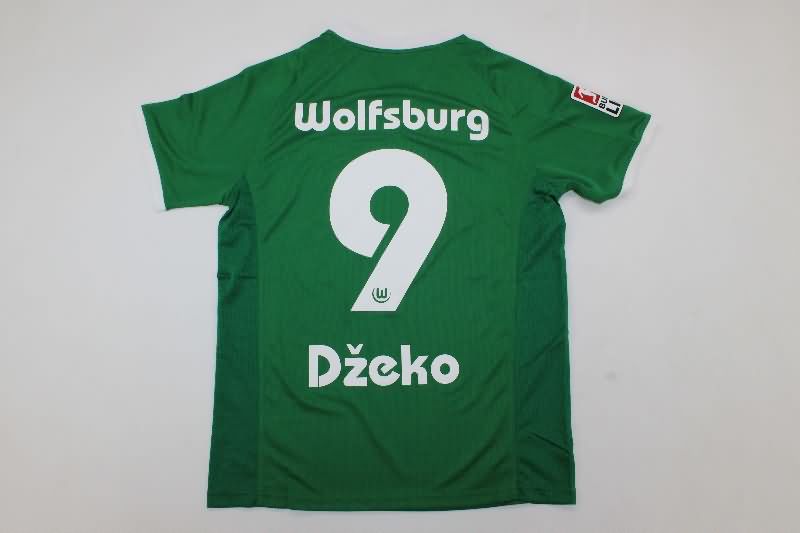 Wolfsburg Soccer Jersey Home Retro Replica 2008/09