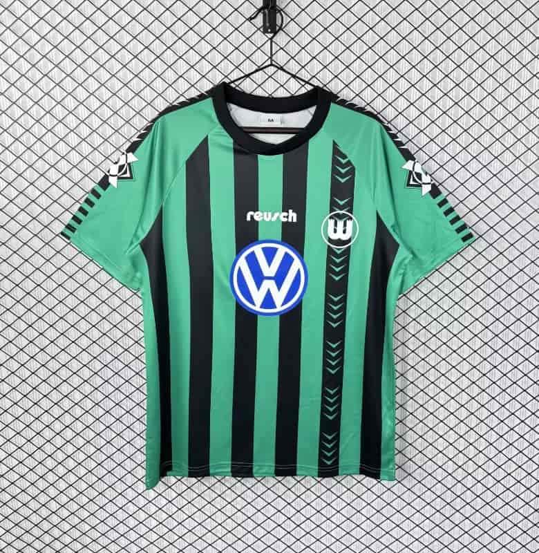 AAA Quality Wolfsburg 1994/95 Away Retro Soccer Jersey