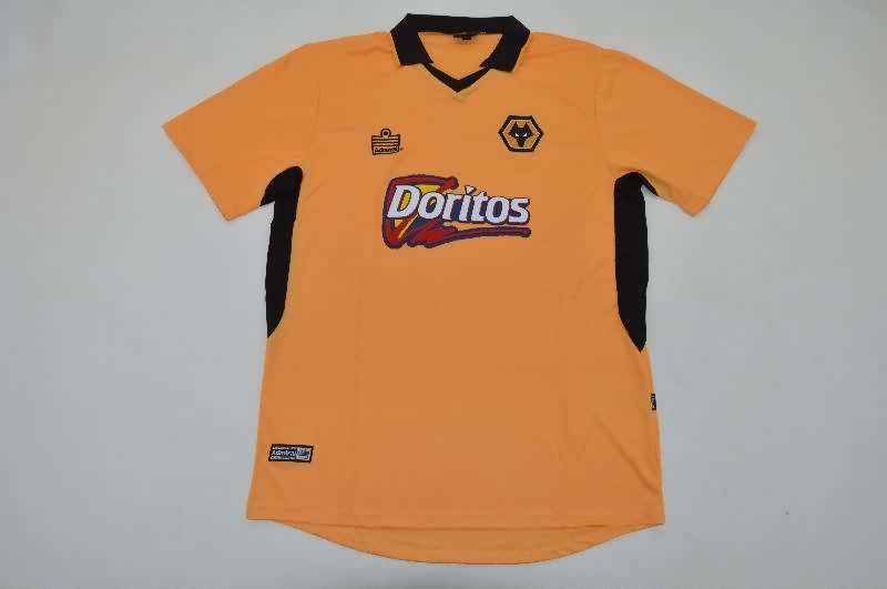 AAA Quality Wolves 2002/04 Home Retro Soccer Jersey