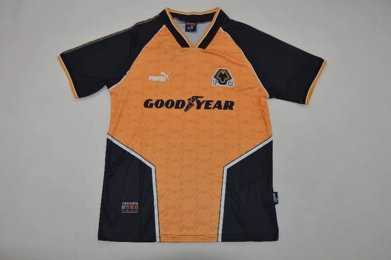 AAA Quality Wolves 1996/98 Home Retro Soccer Jersey