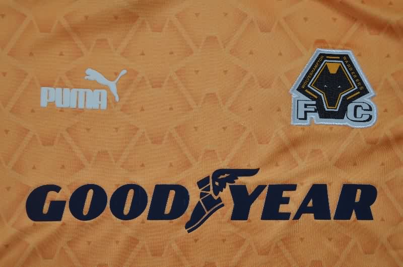 AAA Quality Wolves 1996/98 Home Retro Soccer Jersey
