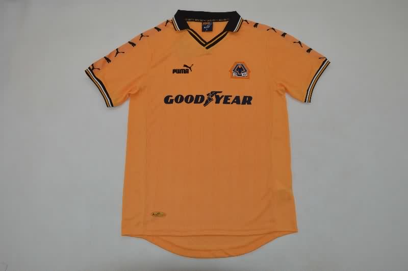 AAA Quality Wolves 1998/99 Home Retro Soccer Jersey