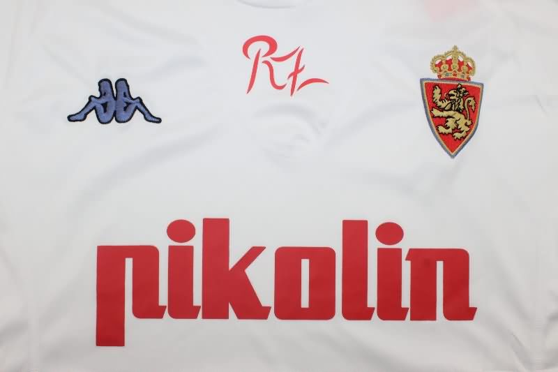 AAA Quality Zaragoza 2001/02 Home Retro Soccer Jersey
