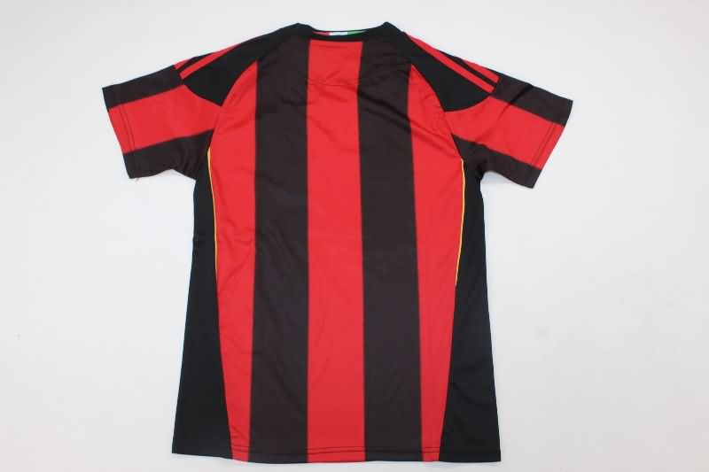 Kids AC Milan 2010/11 Home Soccer Jersey And Shorts