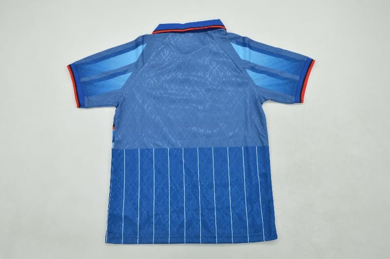 Kids AC Milan 1995/96 Away Soccer Jersey And Shorts