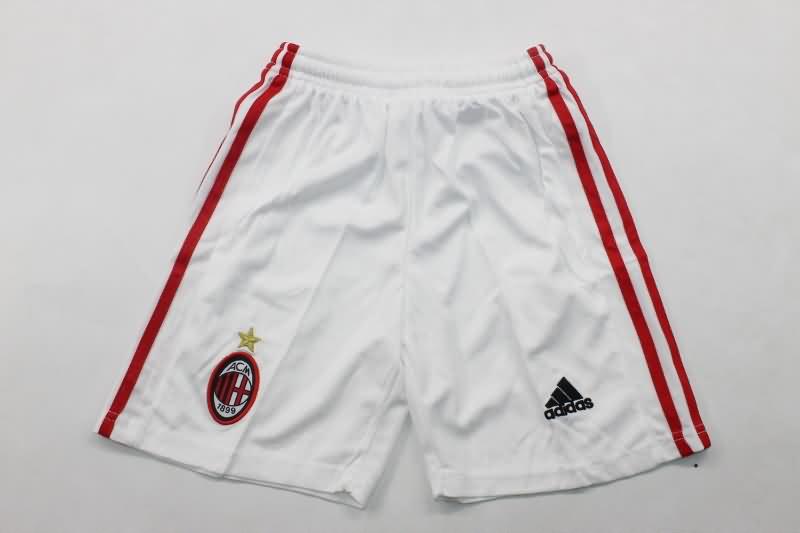 Kids AC Milan 1998/00 Home Soccer Jersey And Shorts