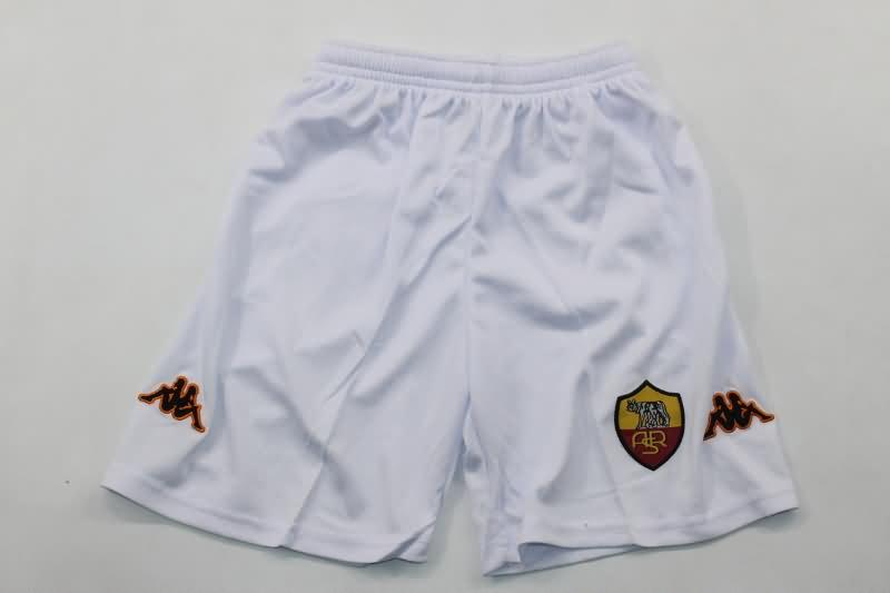 Kids AS Roma 2000/01 Home Soccer Jersey And Shorts