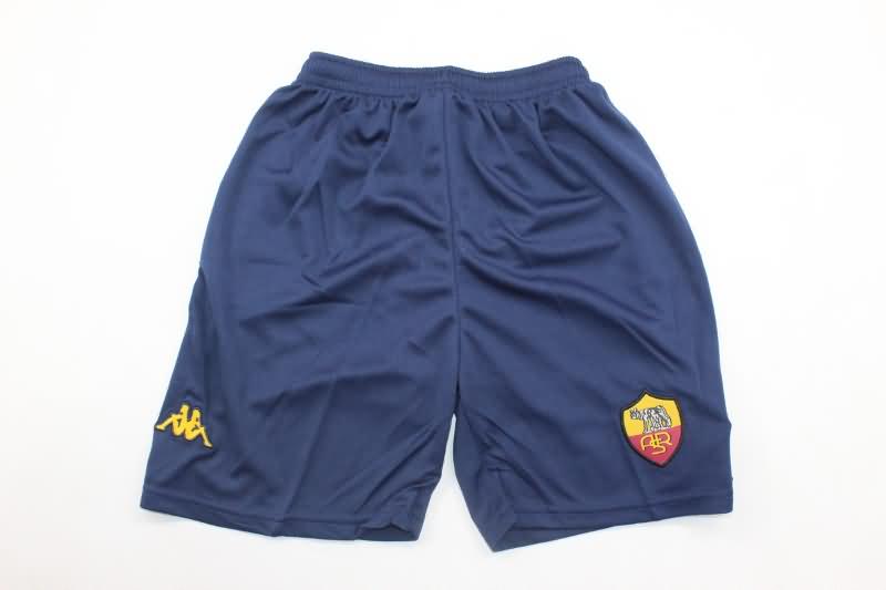 Kids AS Roma 2001/02 Home Soccer Jersey And Shorts