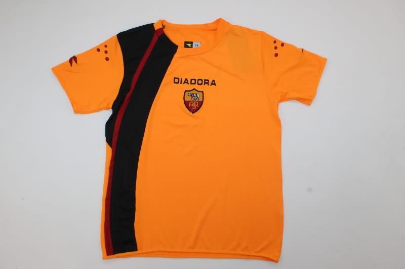 Kids AS Roma 2005/06 Away Soccer Jersey And Shorts