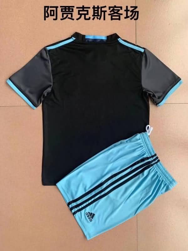 Kids Ajax 2016/17 Away Jersey And Shorts