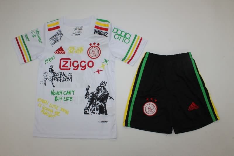 Kids Ajax 2021/22 Special Soccer Jersey And Shorts Kids Ajax 2021/22 Special Soccer Jersey And Shorts