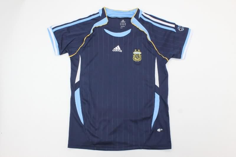 Kids Argentina 2006 Away Soccer Jersey And Shorts