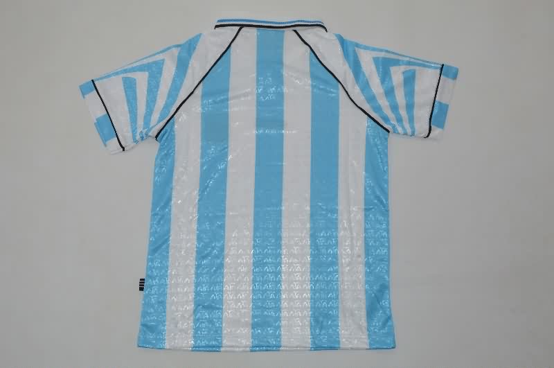 Kids Argentina 1996/97 Home Soccer Jersey And Shorts