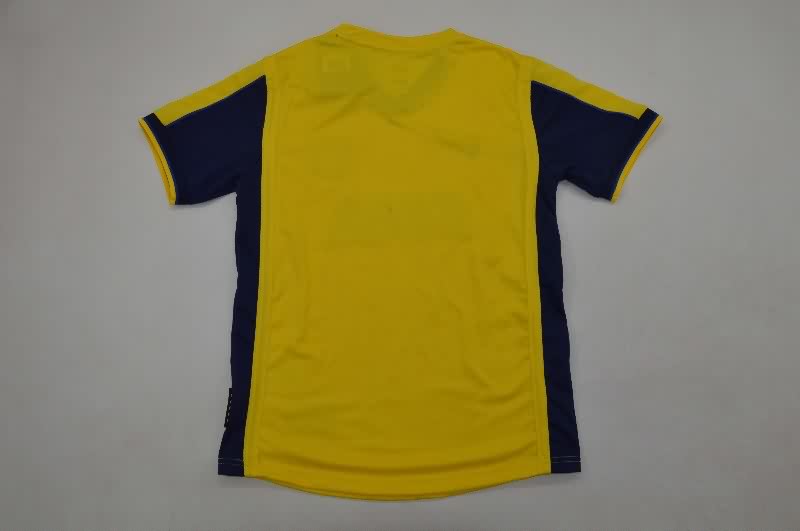 Kids Arsenal 2000/01 Away Soccer Jersey And Shorts