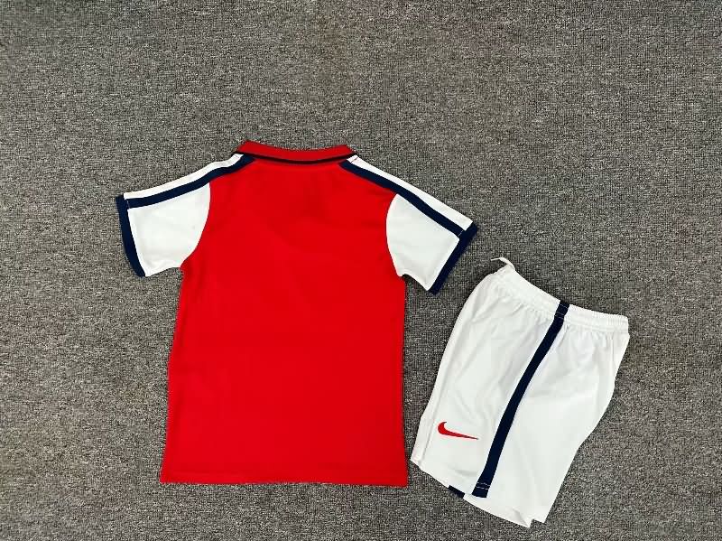 Kids Arsenal 2000/02 Home Soccer Jersey And Shorts