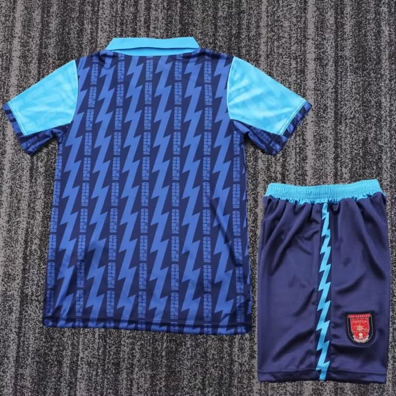 Kids Arsenal 1994/95 Away Soccer Jersey And Shorts