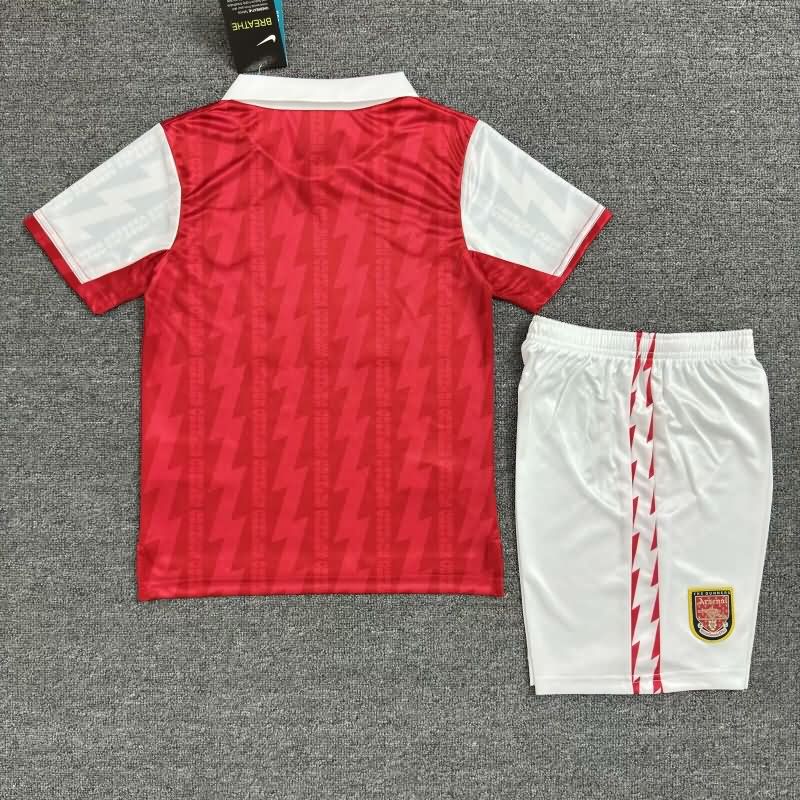 Kids Arsenal 1994/96 Home Soccer Jersey And Shorts