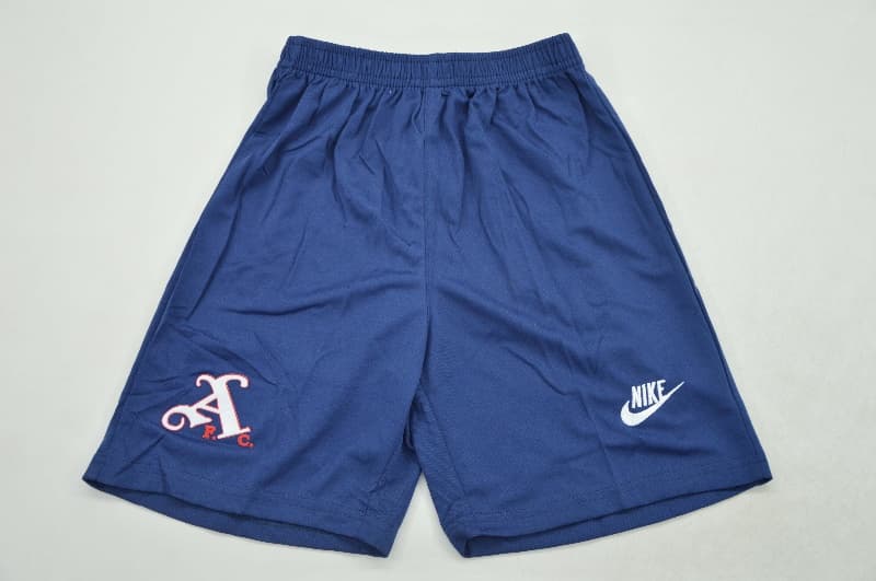 Kids Arsenal 1995/96 Away Soccer Jersey And Shorts