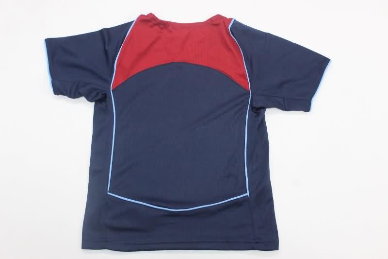 Kids Atletico Madrid 2004/05 Away Soccer Jersey And Shorts