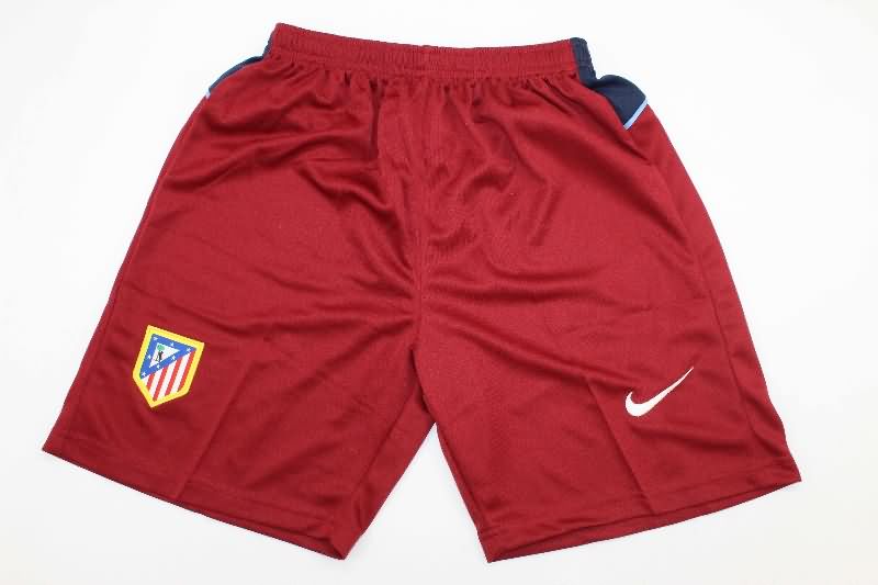 Kids Atletico Madrid 2004/05 Away Long Sleeve Soccer Jersey And Shorts
