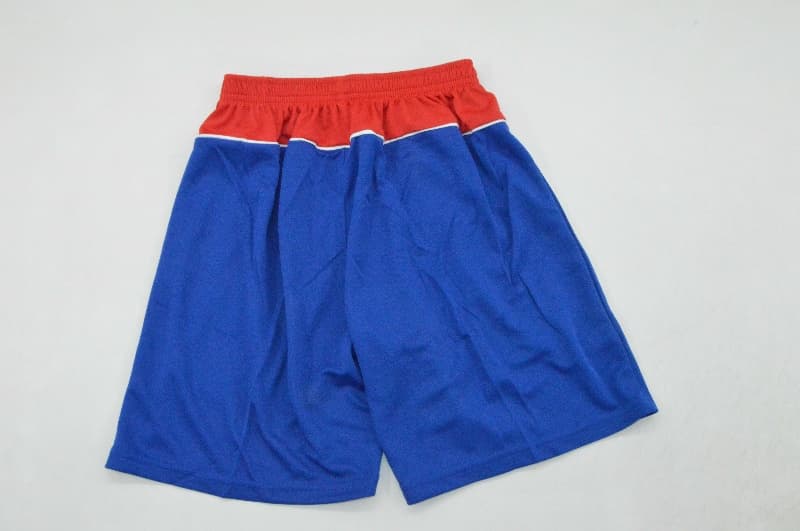 Kids Atletico Madrid 2004/05 Home Long Sleeve Soccer Jersey And Shorts