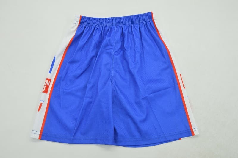 Kids Atletico Madrid 1996/97 Home Soccer Jersey And Shorts