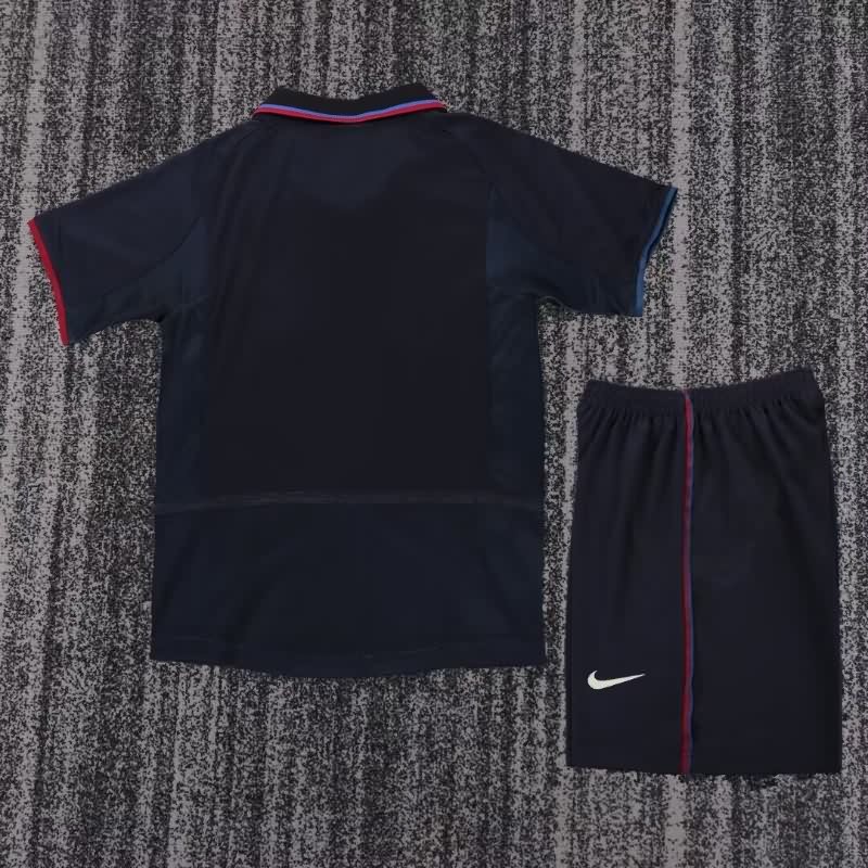 Kids Barcelona 2002/03 Third Soccer Jersey And Shorts