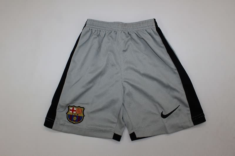 Kids Barcelona 2003/04 Away Soccer Jersey And Shorts