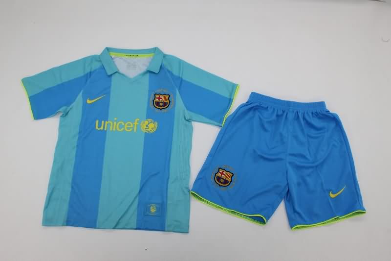 Kids Barcelona 2007/08 Away Soccer Jersey And Shorts Kids Barcelona 2007/08 Away Soccer Jersey And Shorts
