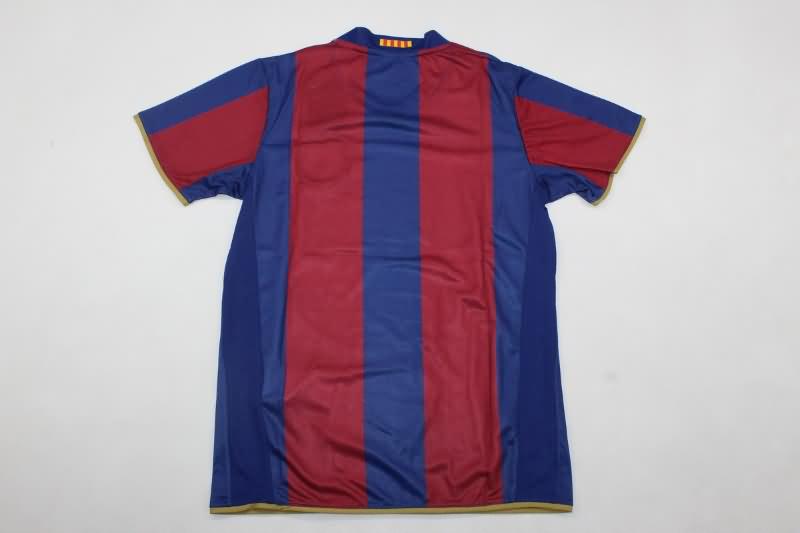 Kids Barcelona 2007/08 Home Soccer Jersey And Shorts