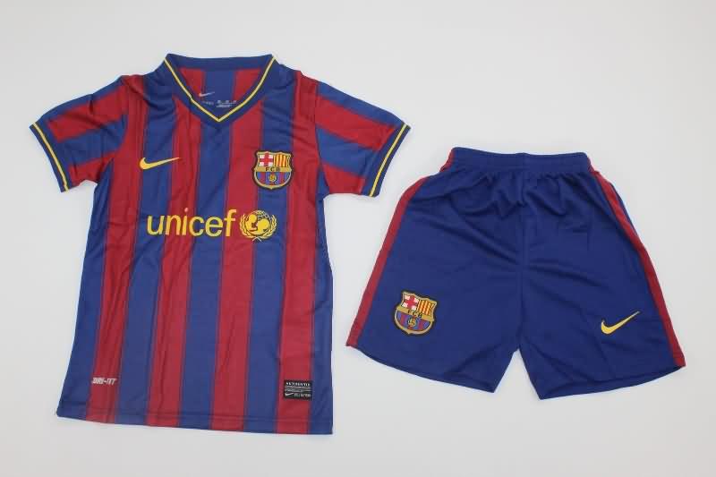 Kids Barcelona 2009/10 Home Soccer Jersey And Shorts Kids Barcelona 2009/10 Home Soccer Jersey And Shorts